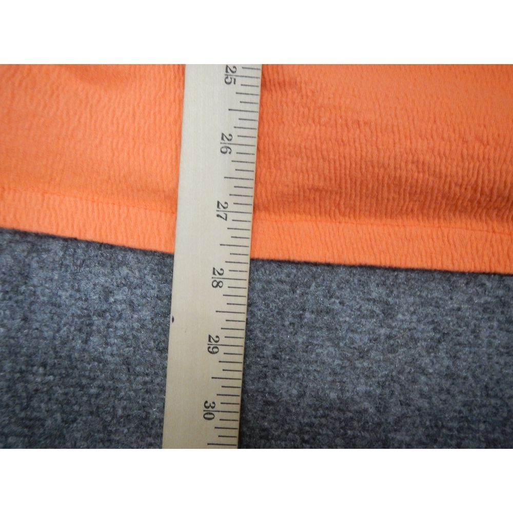 Roaman's Orange Ruffle Tunic Top - Picture 9 of 11